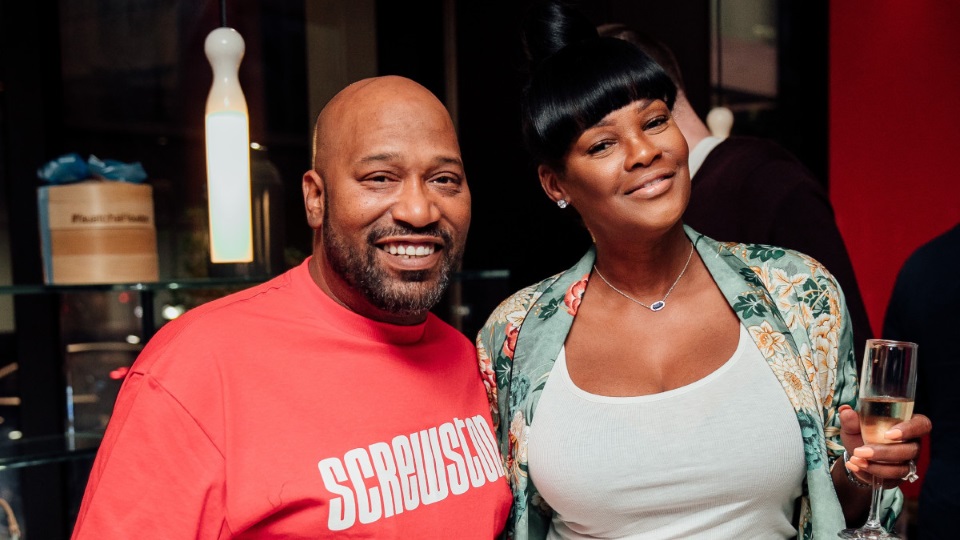 Bun B с женой
