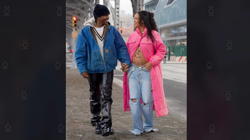 ASAP Rocky и Rihanna 1