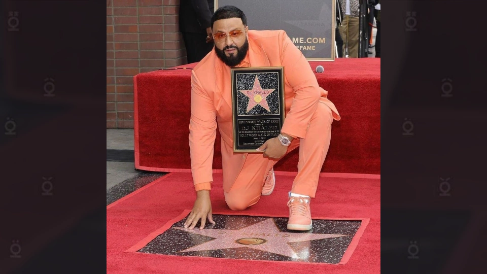 DJ Khaled получил звезду в Голливуде