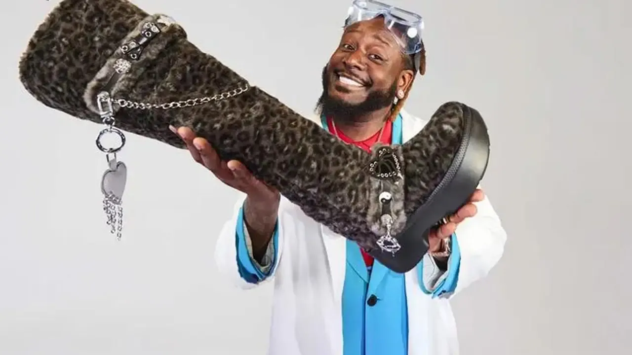 Леопард в городе: T-Pain и Crocs представили самые высокие кроксы в истории